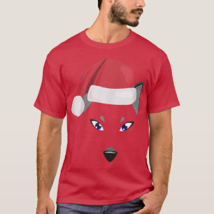 Funny Arctic Fo Face Animal Big Cute Face Costume  T-Shirt