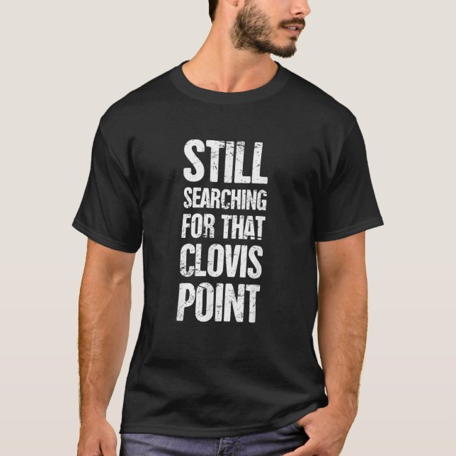 Funny Artefact Arrowhead Hunter T-Shirt (Front)