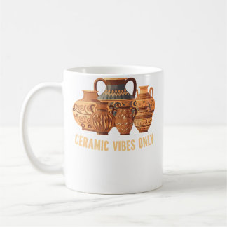 Funny Artist Pottery Clay Coffee Mug