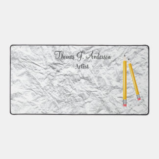 Funny Artist Writer Etc. Desk Mat Pad