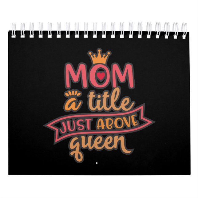 Funny Artwork For Moms Calendar (Cover)