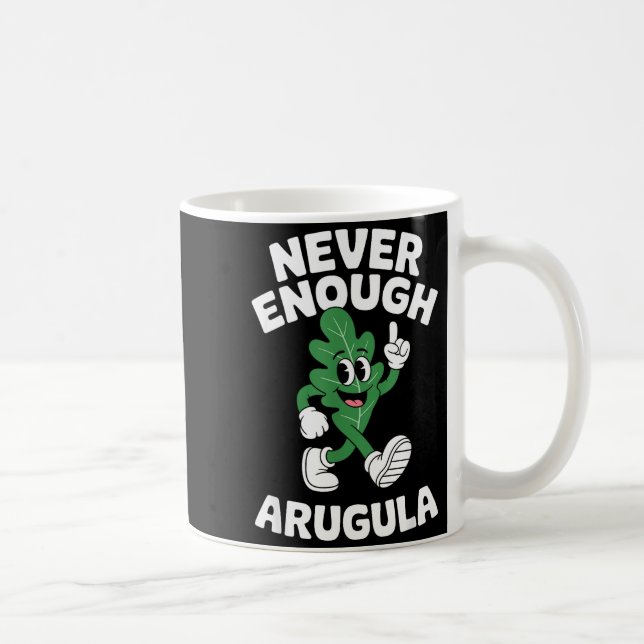 Funny Arugula Retro  Coffee Mug (Right)