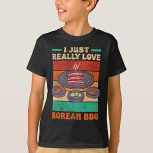 Funny Asian Foodie - Korean Bbq  T-Shirt