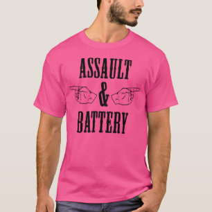 Funny Assault And Battery Bodybuilding T-Shirt