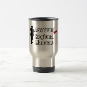 Funny Assistant to the Regional Manager Travel Mug