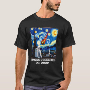 Funny Asteroid 2032 YR4 Asteroid 2024 YR4 Kids Art T-Shirt
