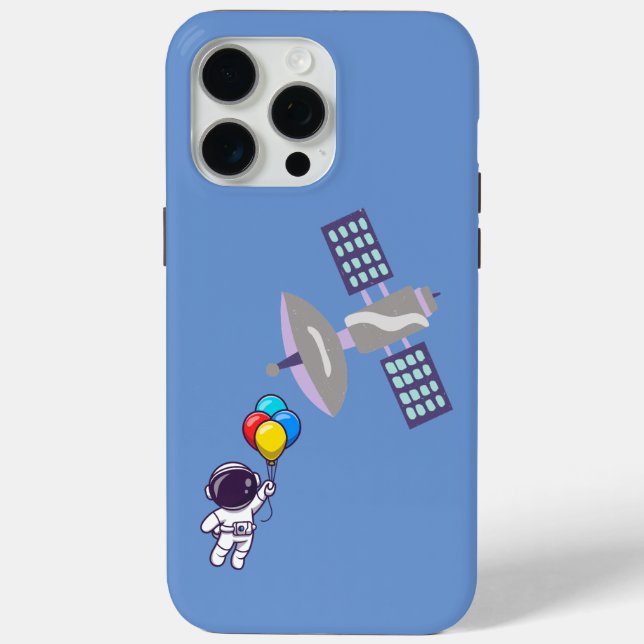 funny astronaut Case-Mate iPhone case (Back)