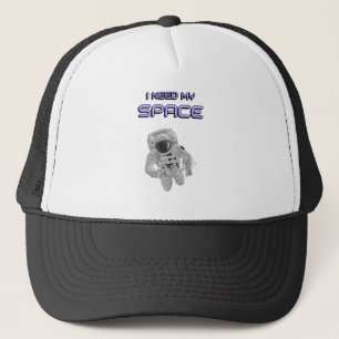 Funny Astronaut - I Need My Space Trucker Hat