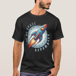 Funny Astronaut & Rocket Design – Give Me Space T-Shirt