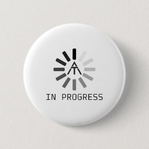 Funny At (appalachian Trail) In Progress 6 Cm Round Badge
