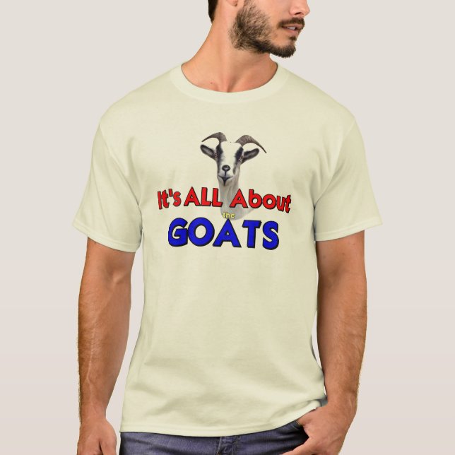 Funny Attitude Goat Shirt for men (Front)
