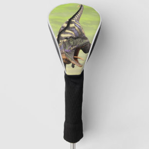 Funny Aucasaurus Roaring Prehistoric Dino Art Golf Head Cover
