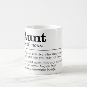 Funny Aunt Definition Coffee Mug