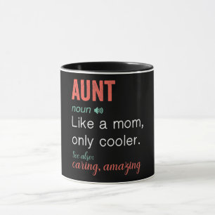 Funny Aunt Definition Mug