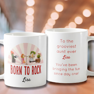 Funny Aunt Gift – Personalised Cool Veggie Coffee Mug