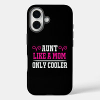 Funny Aunt Like A Mum Only Cooler Birthday Gift T-