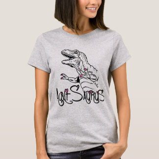 Funny Aunt Saurus Dinosaur T-Shirt Auntie Gift