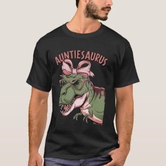 Funny Aunt T-Rex with Attitude T-Shirt