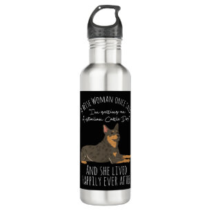 Funny Australian Cattle Dog Quote 710 Ml Water Bottle