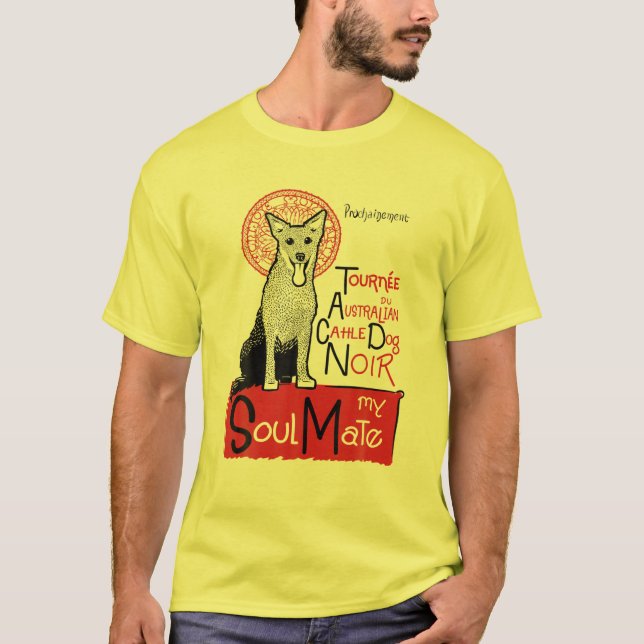 Funny Australian Cattle Dog T-Shirt (Front)