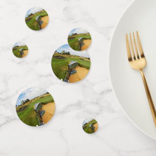 Funny Australian Golf Design, Birthday Confetti