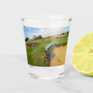 Funny Australian Golf Design, Shot Glass