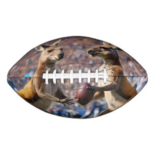 Funny Australian Kangaroos Playing Aussie Football American Football