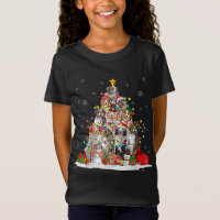 Funny Australian Shepherd Dog Christmas Tree Xmas