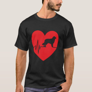 Funny australian shepherd dog owner lover Valentin T-Shirt