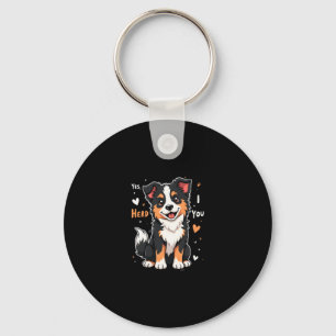 Funny Australian Shepherd Mum Gifts Aussie Yes I H Key Ring