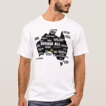 Funny Australian T-Shirt<br><div class="desc">Funny Aussie T shirts for anyone who's planning to visit Australia and all of the dangerous critters in Australia.If you're after spoof Aussie Tees to show off your British humour these are for you.</div>