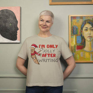 Funny Author Christmas Gift  T-Shirt