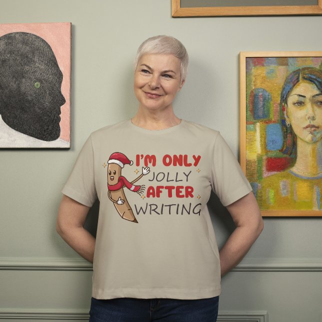 Funny Author Christmas Gift  T-Shirt (Creator Uploaded)