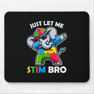 Funny Autism Cute Autism Awareness Kids  Mouse Mat