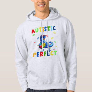 Funny Autism quotes "Society Says I'm Autistic, Go Hoodie