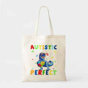 Funny Autism quotes "Society Says I'm Autistic, Go Tote Bag