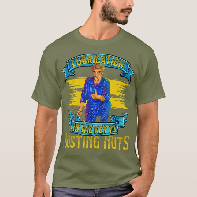 Funny Auto Body Mechanic Repair Technician T-Shirt (Front)