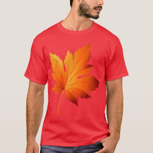Funny Autumn Fall Leaf Leaves Tree Warm Cosy Seaso T-Shirt