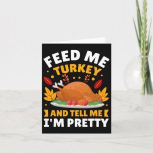 Funny Autumn Fall Turkey Thanksgiving Quotes For F Card