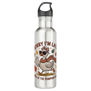 Funny Autumn Goose 710 Ml Water Bottle