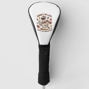 Funny Autumn Goose Golf Head Cover