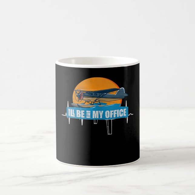 Funny Aviation Apparel Be Office Funny Pilot Gift Coffee Mug (Center)