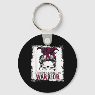 Funny Avm Arteriovenous Malformation Awareness, Key Ring