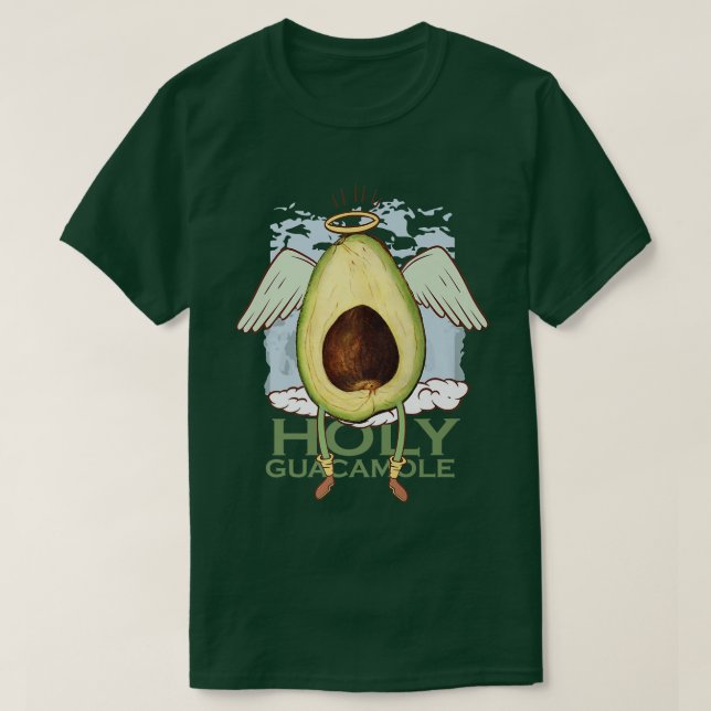 Funny avocado angel T-Shirt (Design Front)