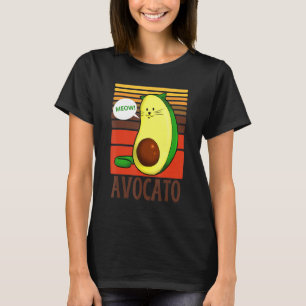 Funny Avocado Avocato Ca For Cats T-Shirt