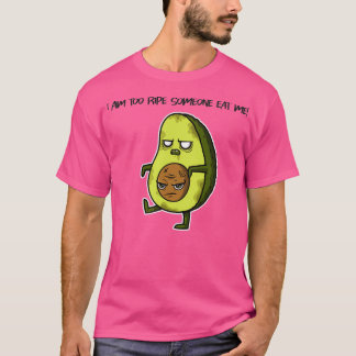 Funny Avocado Cartoon T-Shirt