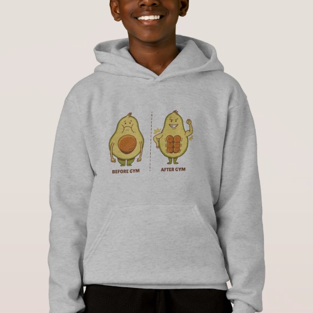 Funny Avocado, Cute Fruit Meme (Front)