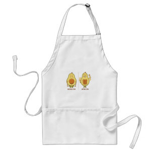 Funny Avocado, Cute Fruit Meme Standard Apron