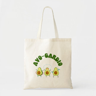 Funny Avocado Fitness Tote Bag