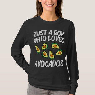Funny Avocado For Boys Kids Pear Guac Avocados Mex T-Shirt